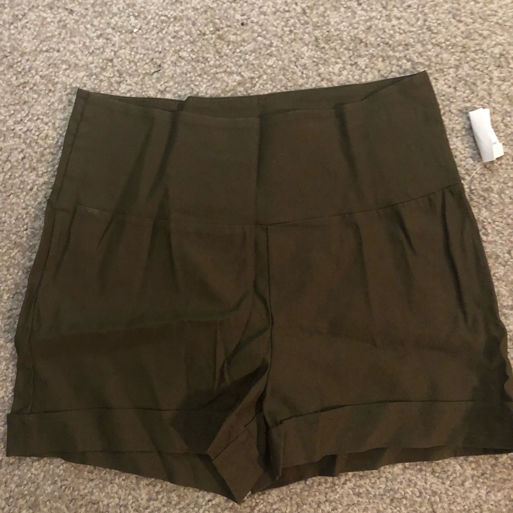 High waisted shorts